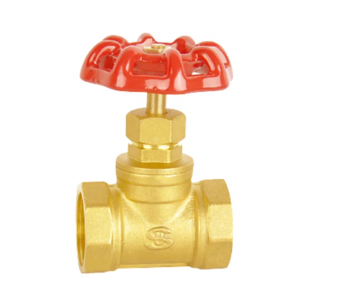 
SU-J112 DN15 DN20 DN25 DN32 DN40 DN50 metal seal faucet brass stop valve price 