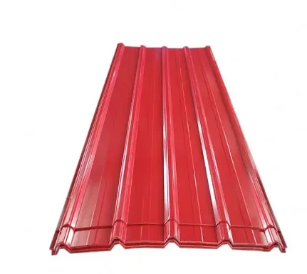 24 26 28 30 Gauge Color Coated Metal Roof Sheets Hot Dipped Galvanized Corrugated Steel Sheet