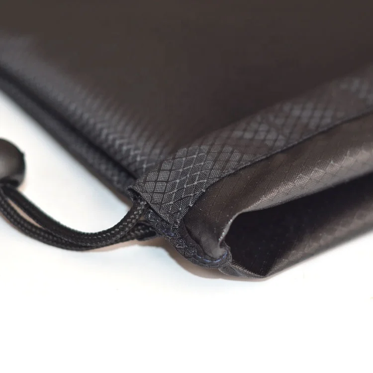 Strong Nylon 420D polyester pattern drawstring waterproof toll packing bag