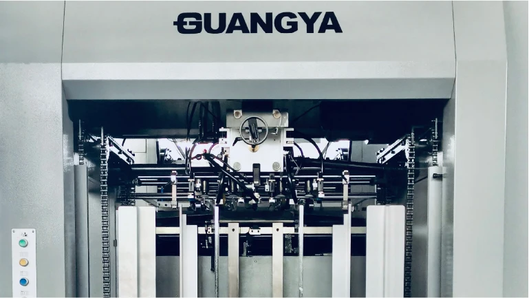 LK106MF platen press die cutting machine stripping