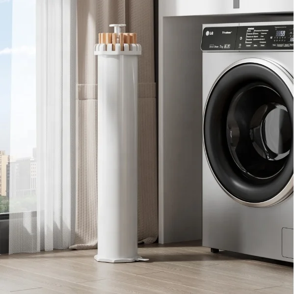 16 Beech Rods Tripod Clothes Rack For Drying For Laundry Use For Space Saving