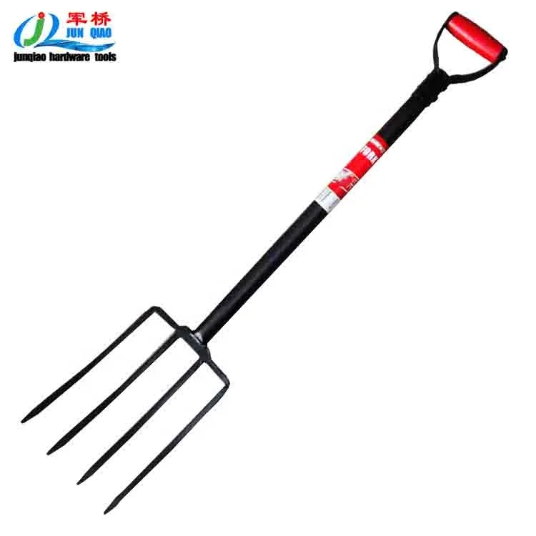 Farming and gardening digging fork tools with wooden handle F107FY Fork