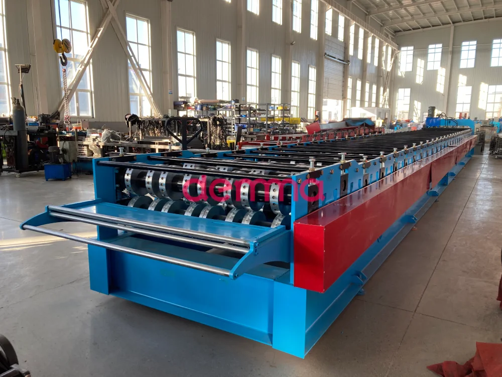 Hydraulic Automatic Metal Steel Deck Roll Forming Machine