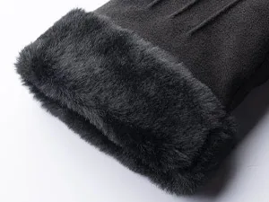 Winter Gloves For Women Touch Screen Cold Weather Thermal Warm Windproof Soft Thick Fleece Lining Glove