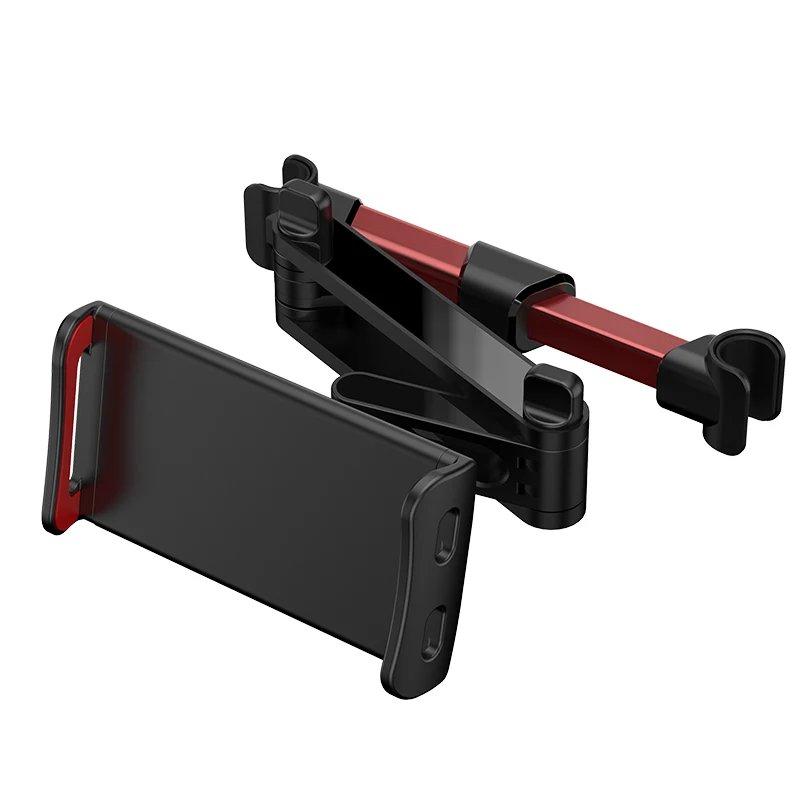 Telescopic Car Rear Pillow Phone Holder Tablet Car Stand Seat Rear Headrest Mounting Bracket for Phone Tablet 4-11 Inch