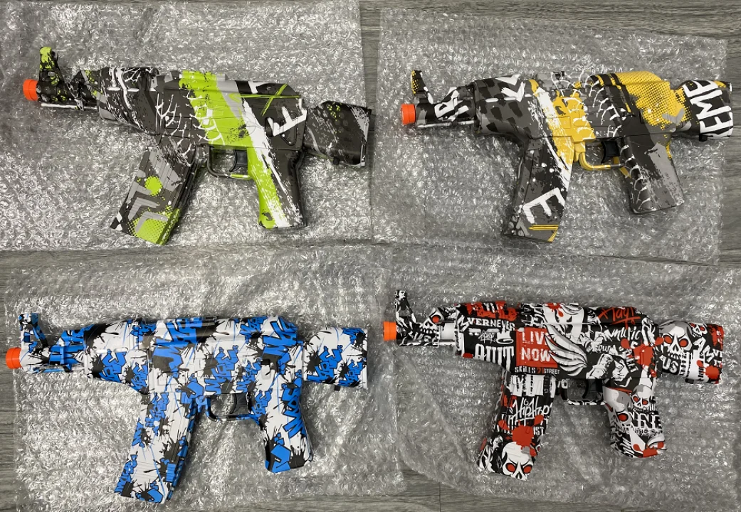 2022 Toy Airsoft Splat gel Ball Gun Blaster Pistol Electric Rifle Outdoor Toy AK47 Water Bead Splat Gun for boys kids