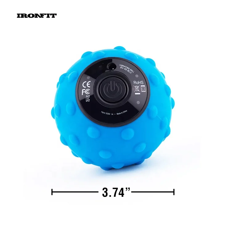 Fitness Custom Back Arm Foot Silicone Vibrating Massage Ball