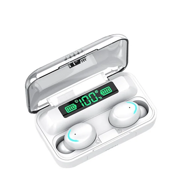 High Quality F9 True Wireless Charging Earphones TWS Sports Waterproof BT Earbuds For Samsung