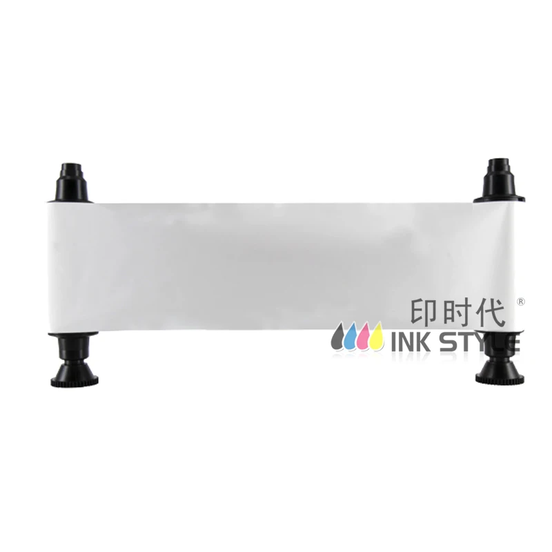 for Evolis Pebble 4 Card Printers White Monochrome Ribbon R2015 -1000 prints