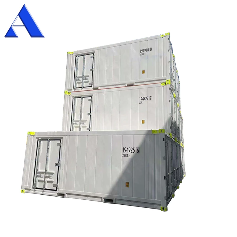 DNV 2.7-1 Standard 20ft Offshore Reefer Container 20 Foot Dual Temperature Freezer and Chiller with 2 Rooms