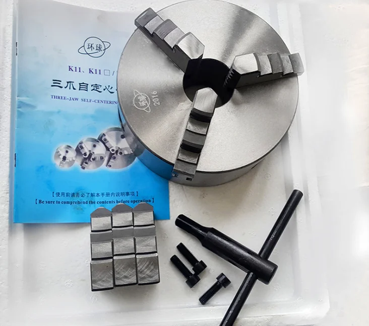 200mm lathe chuck 3 jaw lathe chuck K11-200 lathe tools jaw chuck with high precision