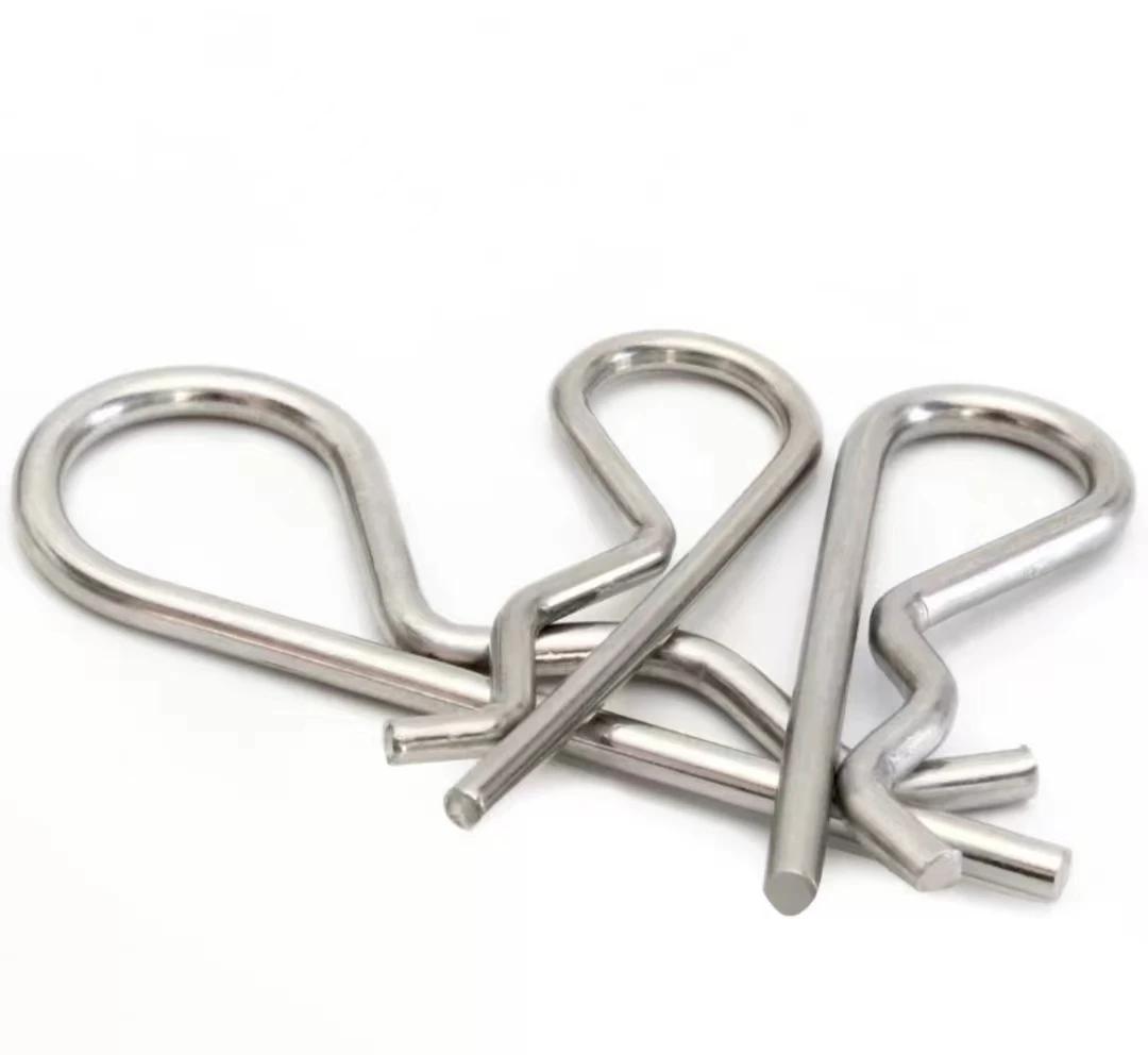 Carbon Steel Metric Cotter pins/Split pins  R type safety lock pins