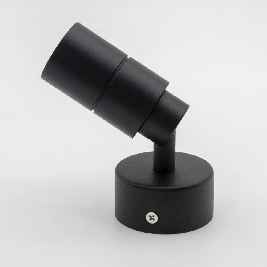 
LED Ceiling Spotlight Fixture 10W Surface Mounted Adjustable Wall Spot Lighting surface mounted spotlight housing parts 