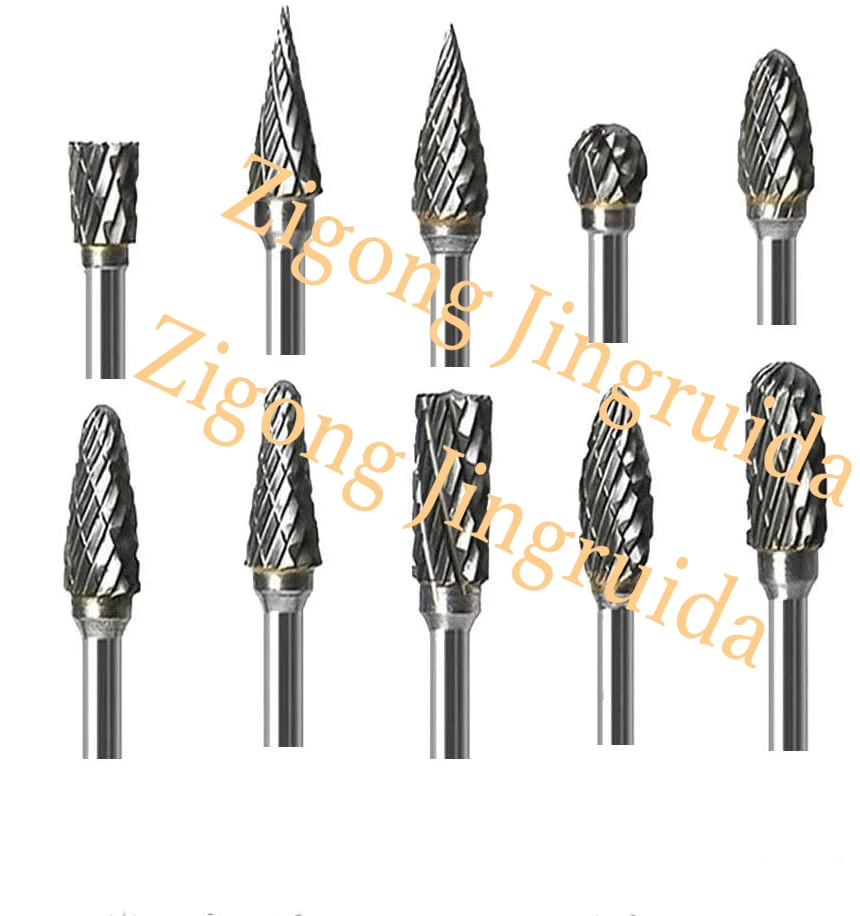Набор сверл, комплект из 10 насадок из карбида вольфрама с длинным хвостовиком 1/4 дюйма