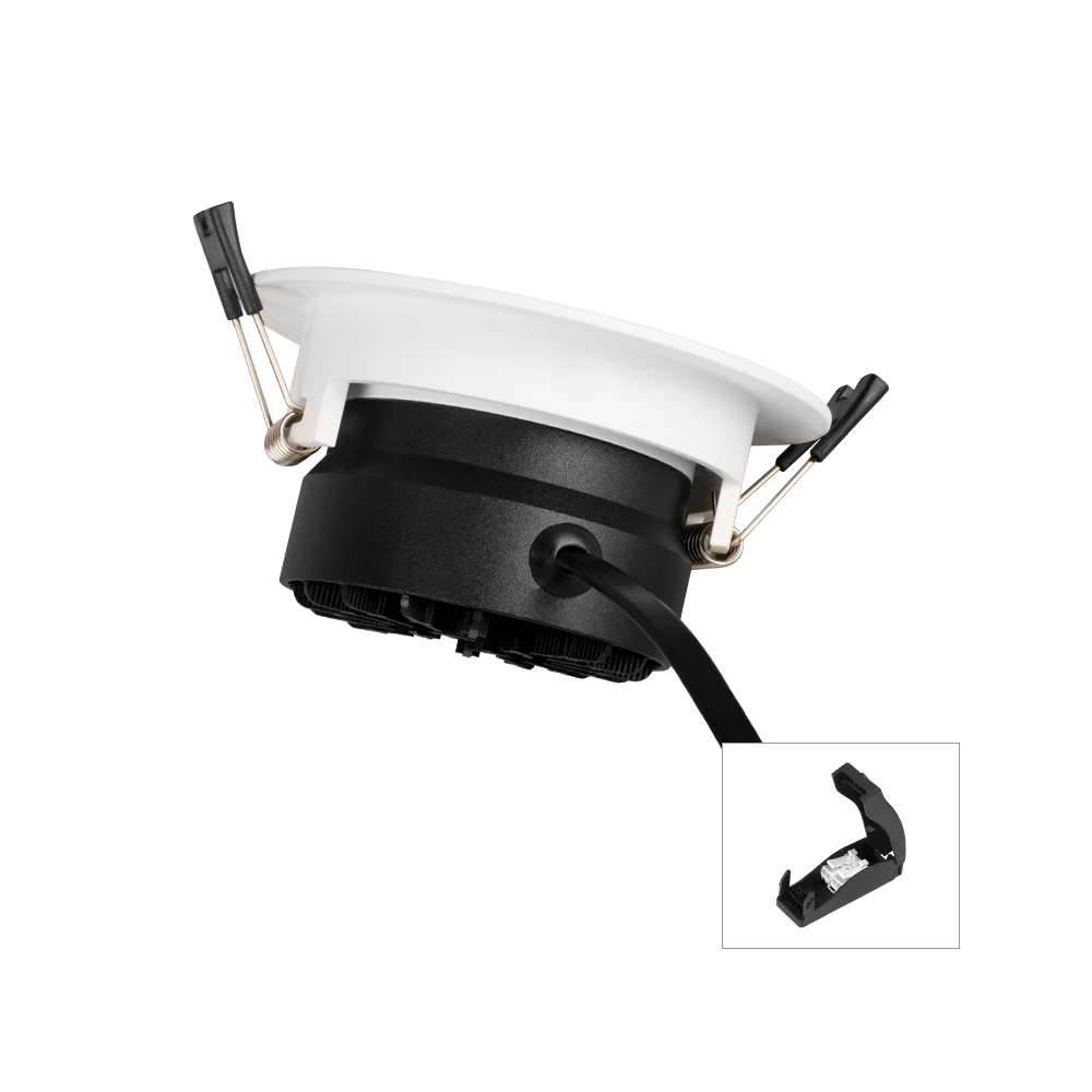 Anti glare ultra-thin led downlight housing smart dimmable 10W recessed led downlight