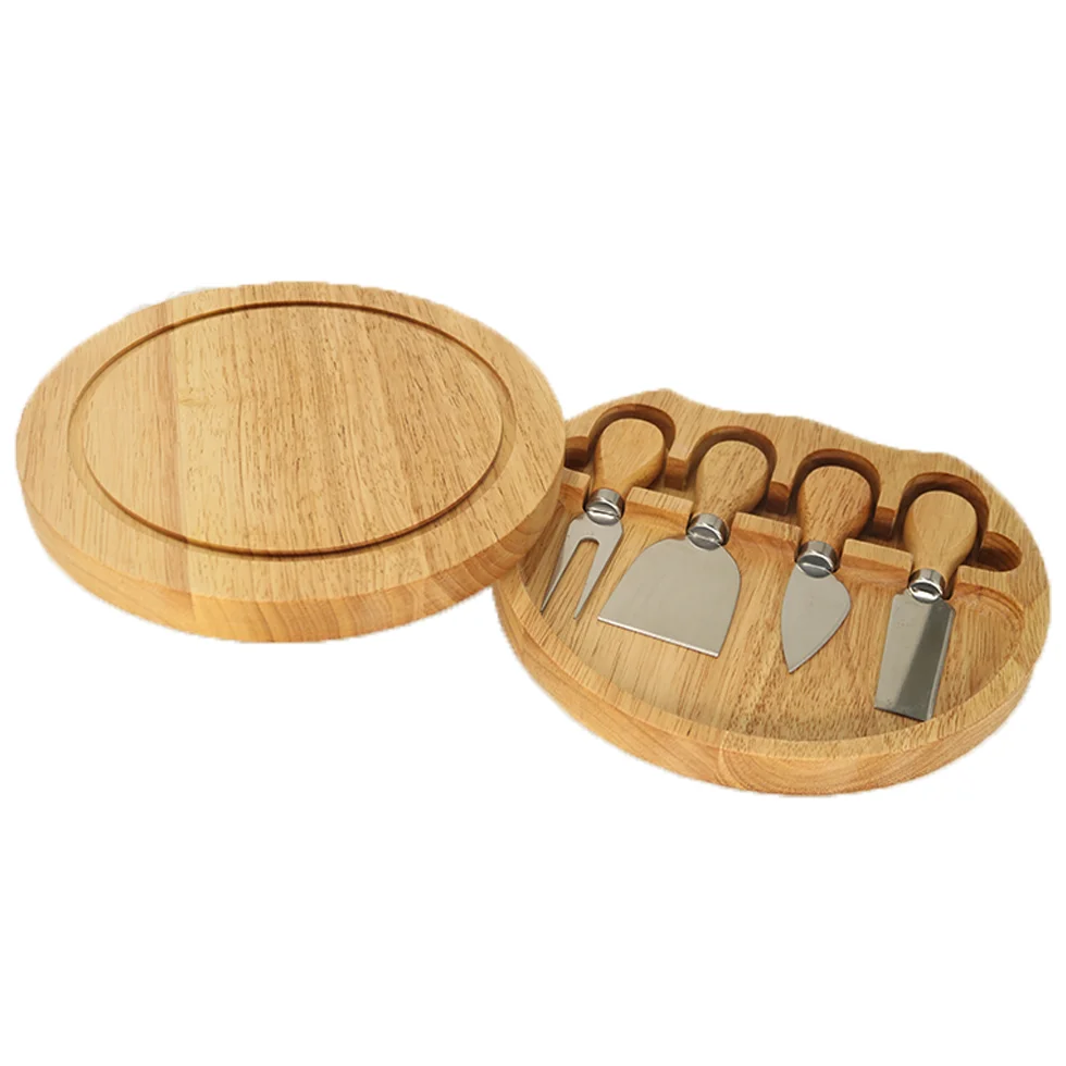 Высококачественная Поворотная резиновая доска для сыра малого