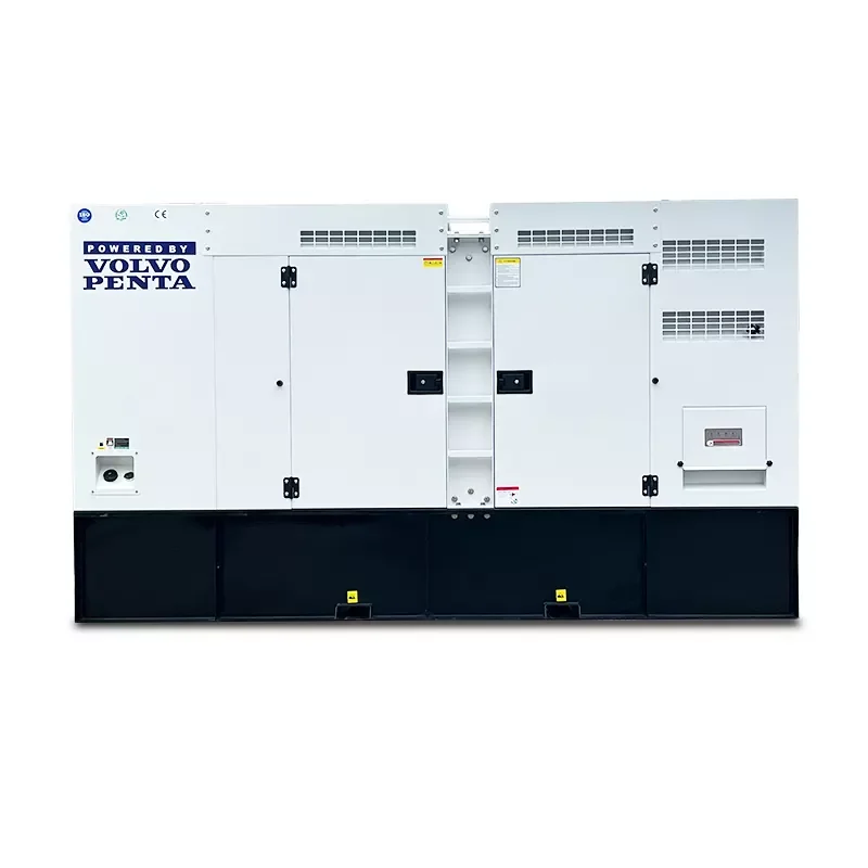Supper silent enclosed generator powered by Volvo engine 360kw 400kw 450 kva 500 kva 750 kva EPA generator price 60HZ