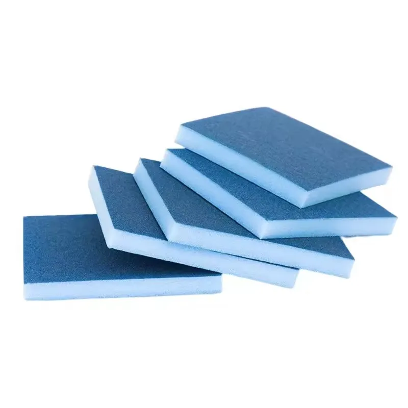 Hot sale Polishing abrasive tools aluminum oxide coarse medium fine sponge  hand silicon carbide rectangle sanding block