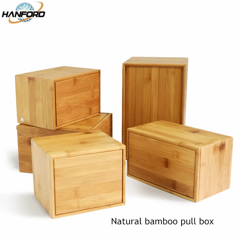 
custom unfinished slid lid natural bamboo box ceramics packaging box with sponge lining 