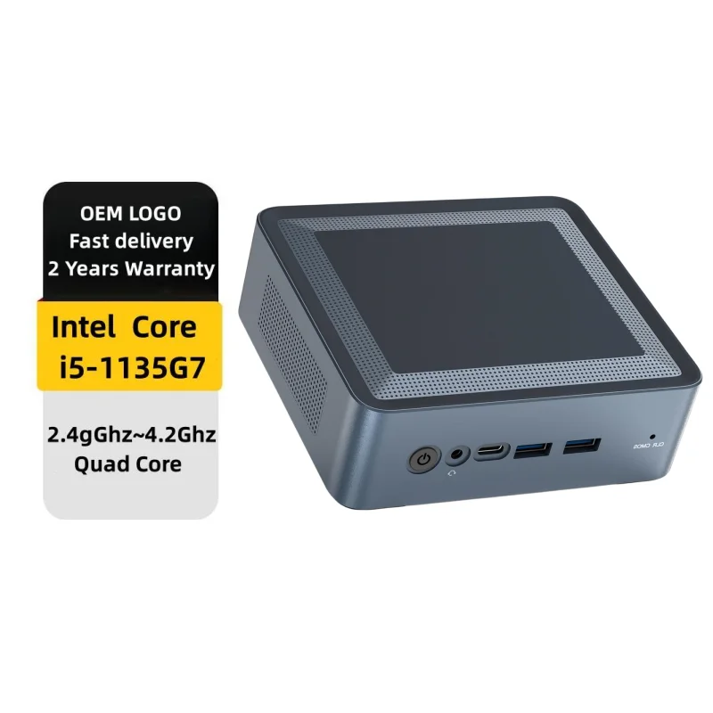 Gaming Computer I5 1135G7 intel Core i5 11th Gen mini pc gaming Win11 WIFI Dual Desktop computer Mini PC  Linux