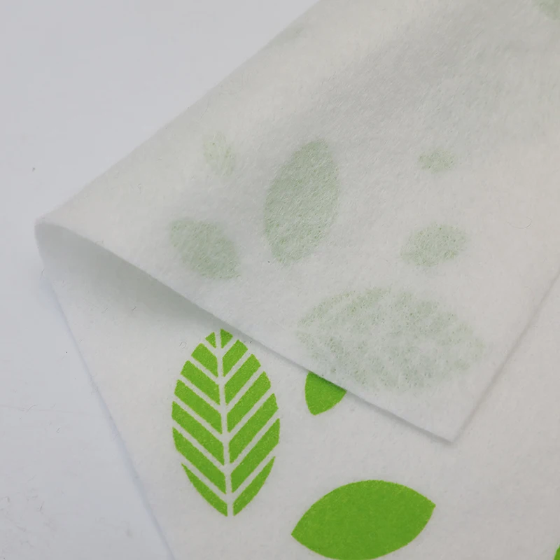 Top Quality Knitted 400g 80gsm Bamboo Fiber Charcoal Nonwoven Fabric