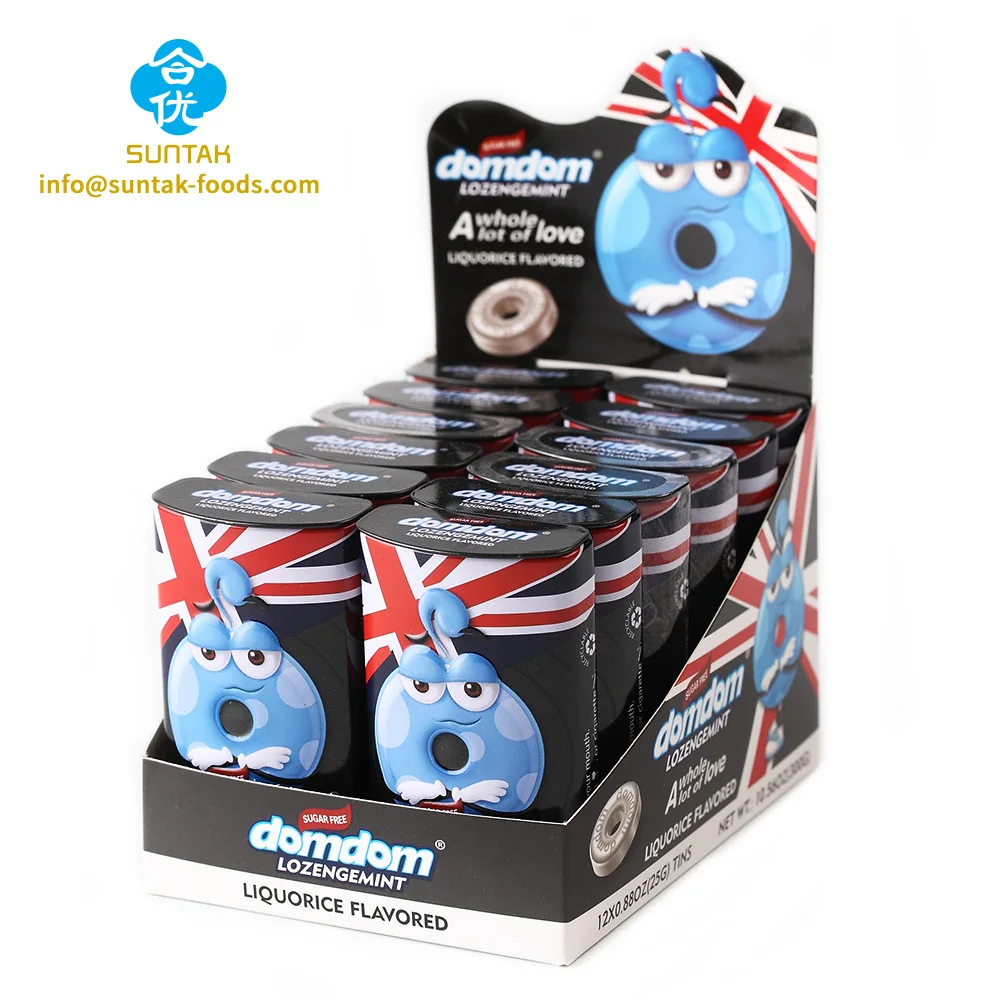 Factory Directly Confectionery Supplier Halal Tablet Cardamom Candies Sugar Free Mints Hard Custom Candy