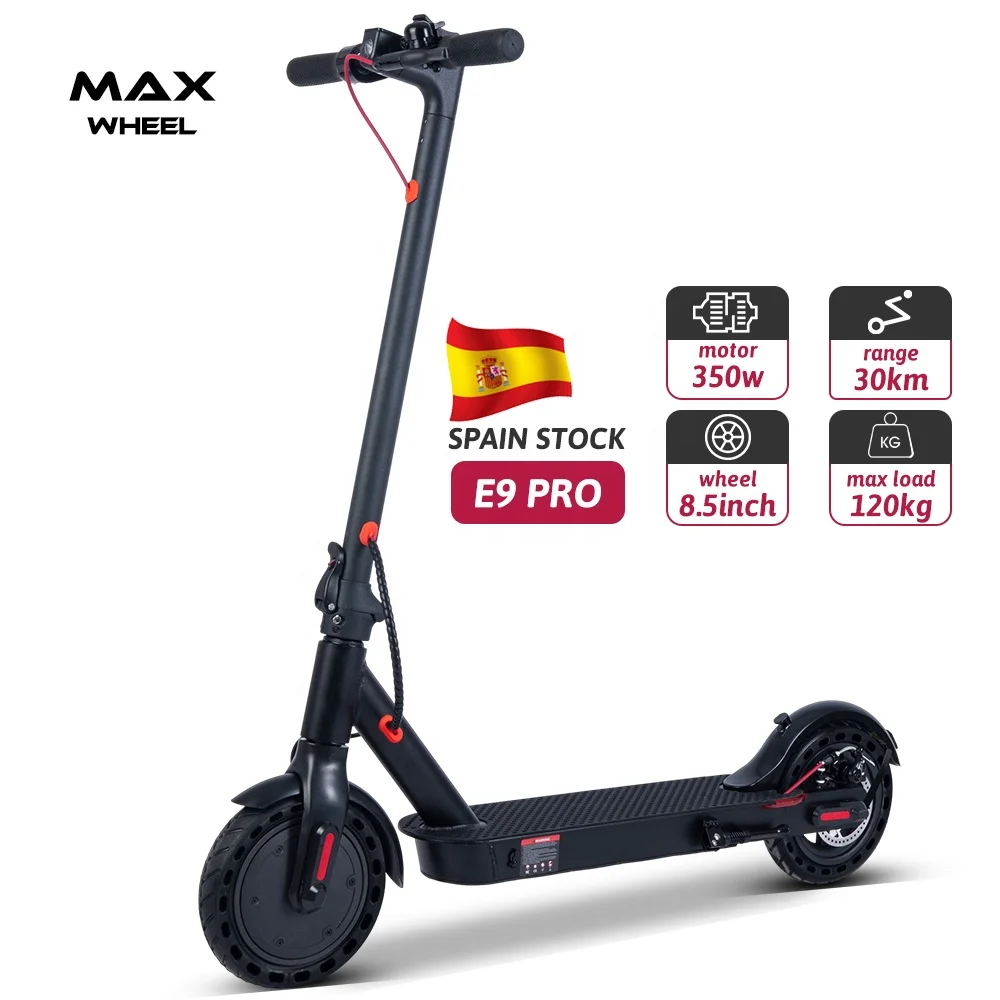 Eu Warehouse 36V 8.5 Inch Similar Xiaomi E9PRO Fast Folding E Electric Scooters For Adults