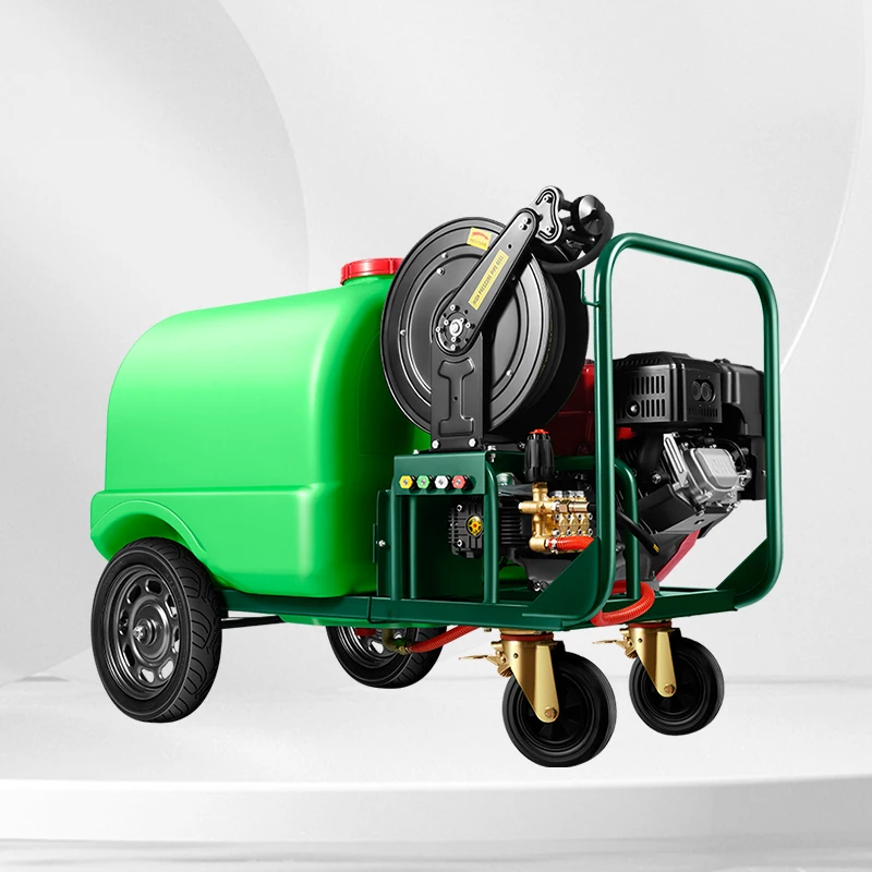Дизельный 4350psi 13HP съемный водоструйный очиститель высокого давления с большим резервуаром для воды/Медным насосом