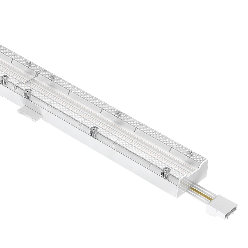 Toppo 160-180LM/W version flexible and self-centering clamp system led linear light system suspended linear light for shop