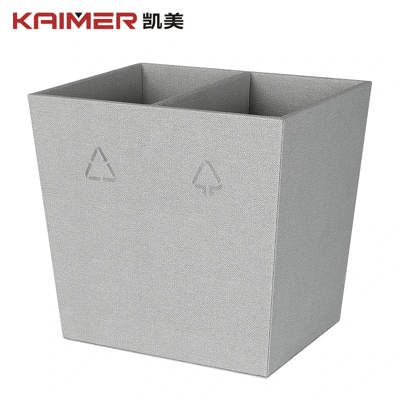Household storage polyurethane kitchen conical garbage can high quality storage container