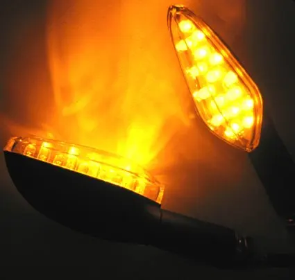 E-Mark 12V Turn Signal Indicator Motorcycle LED Tail Lighting LM302