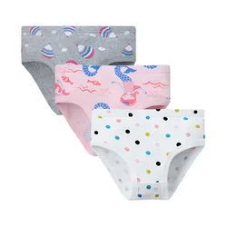 Wholesale Fancy Panties For Little Children Girls Breathable Combed Cotton Kids Underwear
