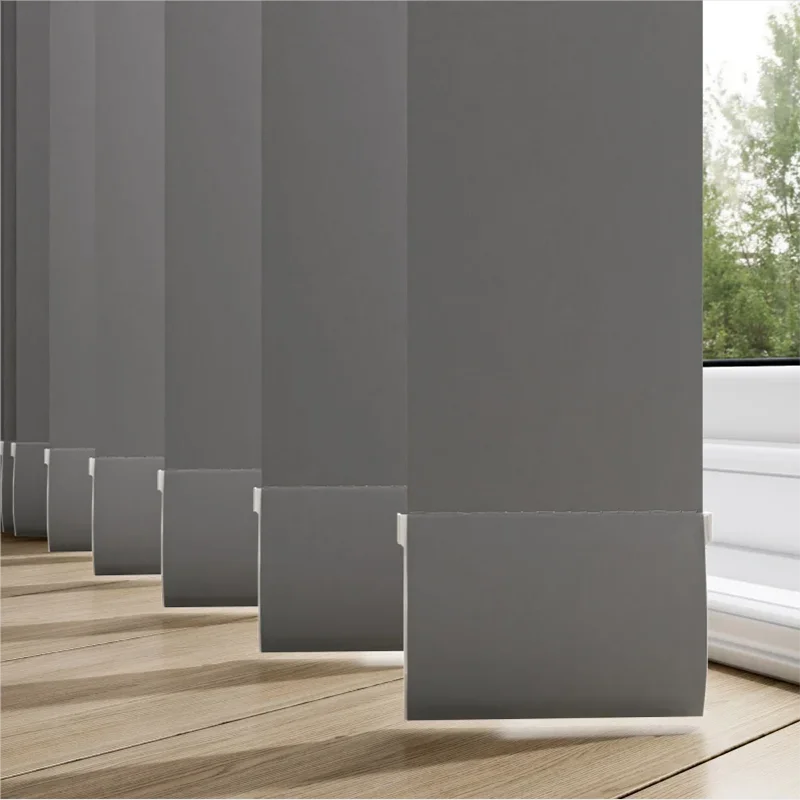 Attractive price elegant window vertical fabric blinds electric vertical blinds