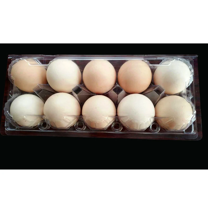 
RPET/PET/PVC transport blister package box 12 holes egg cartons refrigerator plastic trays 