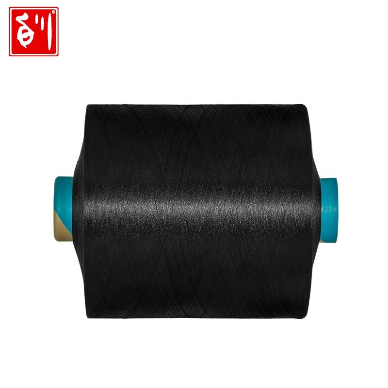 
Baichuan polyester filament yarn with grs certificate recycled yarn knitting 