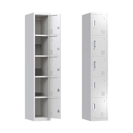 5 Door Metal Locker Storage Cabinet for staff locker, steel student locker cabinet