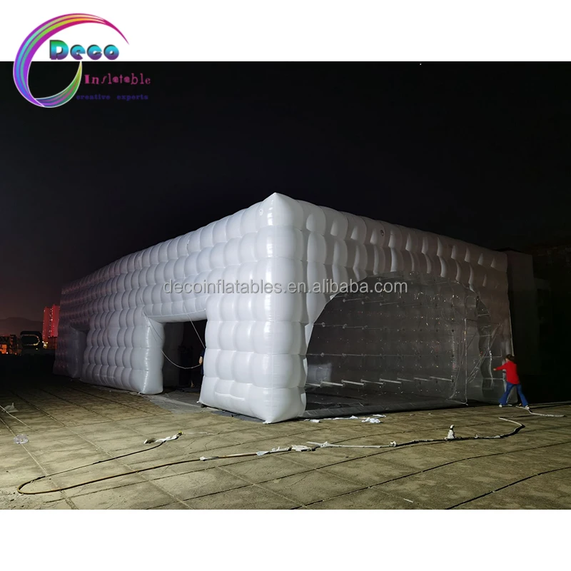 Transparent Clear giant Inflatable Tent inflatable cube tent inflatable balloon tent