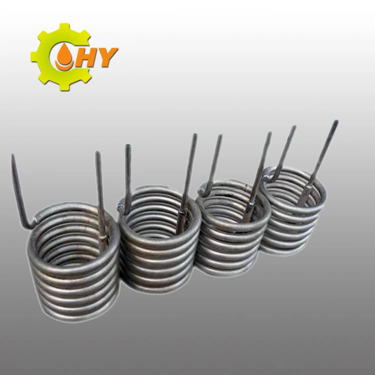 titanium spiral tube  for heat exchanger titanium corrugated tube