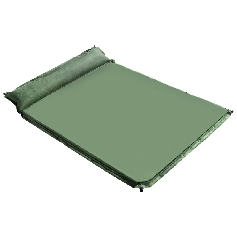 2 Person Foldable Lightweight Travel Inflatable Air Cushion Mattress Hiking Outdoor Camping Mat For SUV Car
