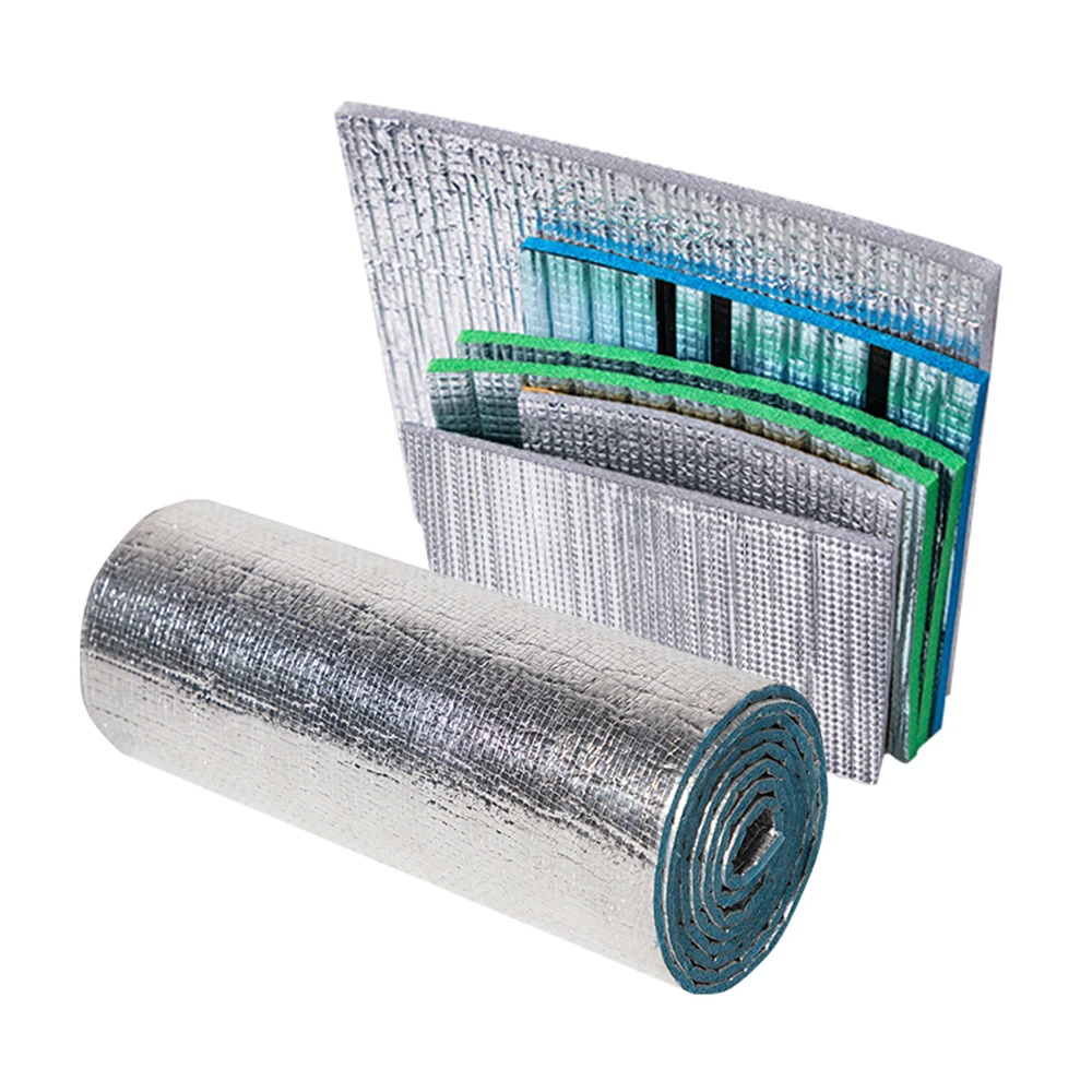 Reflective Foam Core Insulation Shield, Thermal Insulation Shield Vapor Barrier, Waterproof Heat Radiant Barrier Insulation