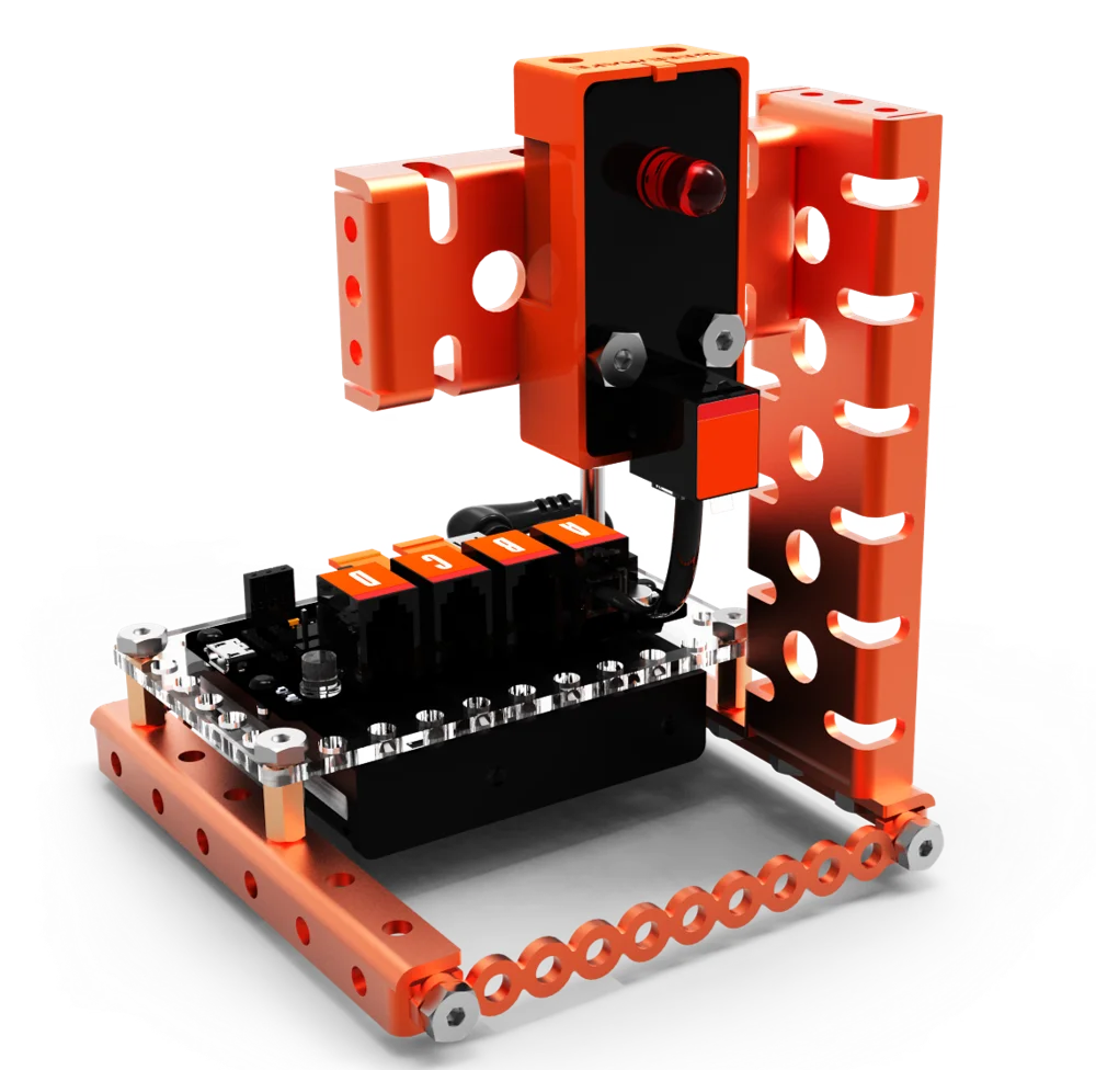 STEM Metal AI Technology Solar Robotic set DIY Coding Assemble Programming Home Inventor Kits Education Robot for Kids