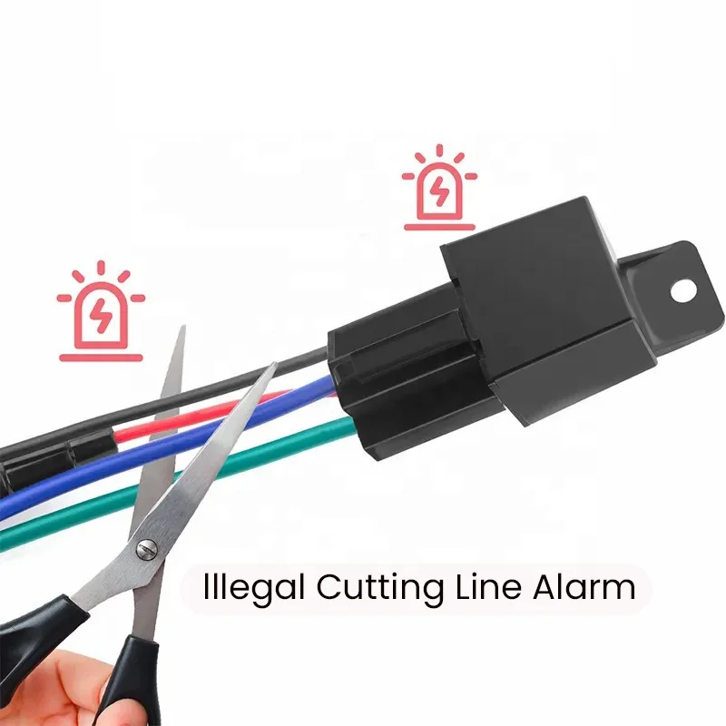 HONEYGUARD HCS011 Cut Off Fuel ACC Detection Motorcycle GPS Tracking Device Hidden Vehicle Locator Car Relay GPS Tracker