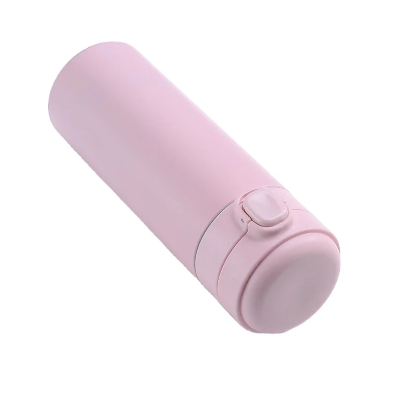 
Stainless steel smart pea vacuum flask is simple and convenient for students to touch the temperature display bouncing cup gift 