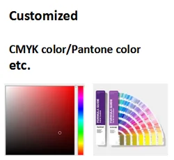 High quality logo embossing aluminium printed metal nameplate tag