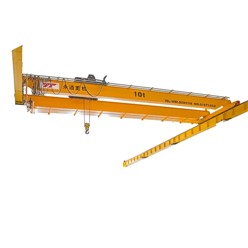 China Brand Customized Overhead Crane 5 ton 10 ton 20 Ton Cabin Control Double Beam Overhead Crane with Electromagnetic Grab