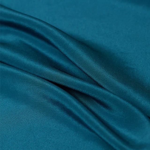 Оптовая продажа, фабричная хорошая цена, 100% Шелковая крепдешиновая ткань, чистый шелк