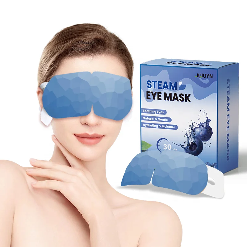 JUJUYN Manufacturer Hot Compress Wormwood Steam Eye Mask Online Shopping Carbon Heating Film Eyeshade