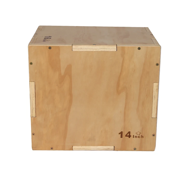 Jump MMA Plyometric 30/24/20 - 24/20/16 - 20/16/14 - 16/14/12 INCH Wooden Plyo Box