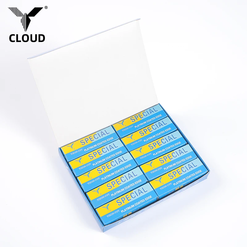 Unique Barber Style Facial Shaving Single Edge Scraper Razor Blades