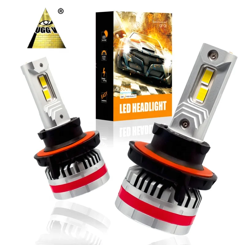 6500K 120W UGT20 Car Led Light H1 H3 H7 H11 9005 9006 9012 Led Canbus Headlights